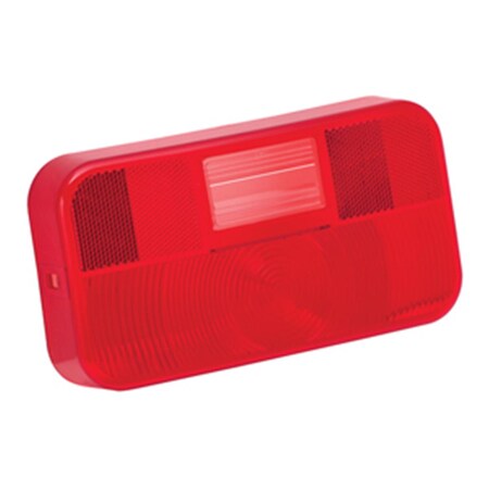 Bargman Replacement Part- Taillight Lens Red With Backup- 8.90 x 1.75 x 4.50 in. 30-92-704